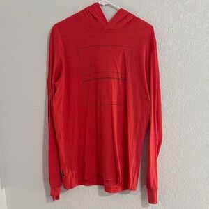 Ohana Red Graphic Hoodie